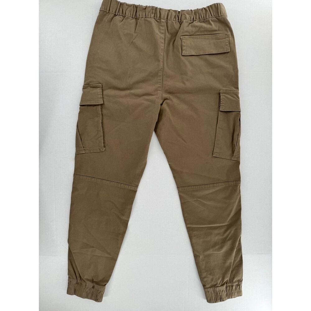 Bershka Cargo Joggers Men Size M 38 Trousers Pants Gorpecore Safari Cotton NWT - Picture 9 of 13
